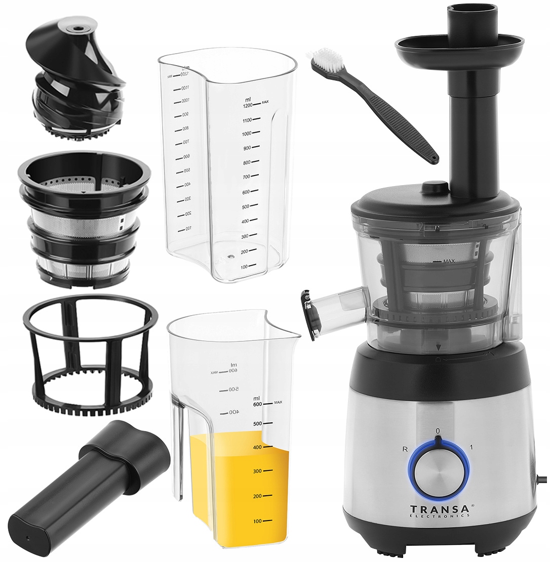 Vertikálny pomalý odšťavovač Transa Electronics JuiceWell 400 W